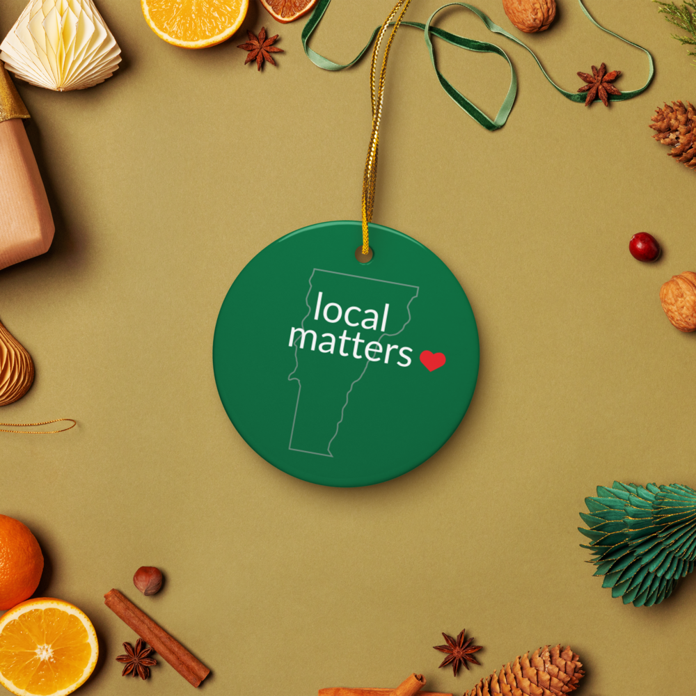 Local Matters Ceramic ornament